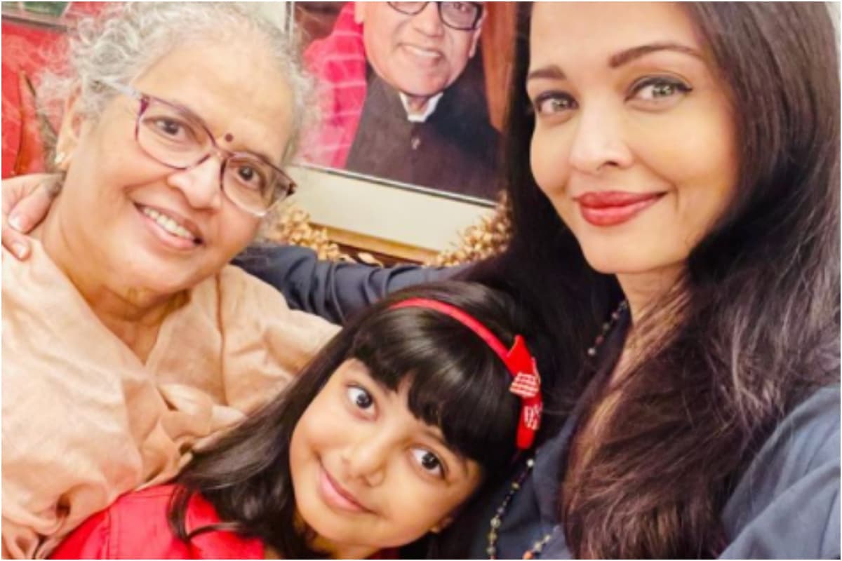Aishwarya Rai Bachchan Shares Adorable Family Pic with Mother Vrinda Rai  and Aaradhya