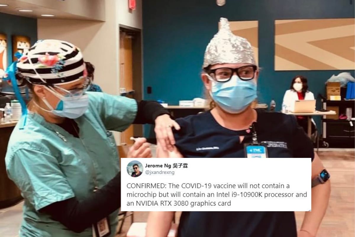 Covid 19 Vaccines Do Not Contain A Microchip But Twitter Has Injected Memes Anyway