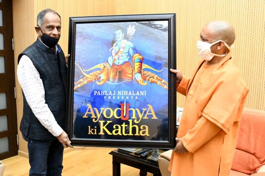 Pahlaj Nihalani meets Yogi Adityanath
