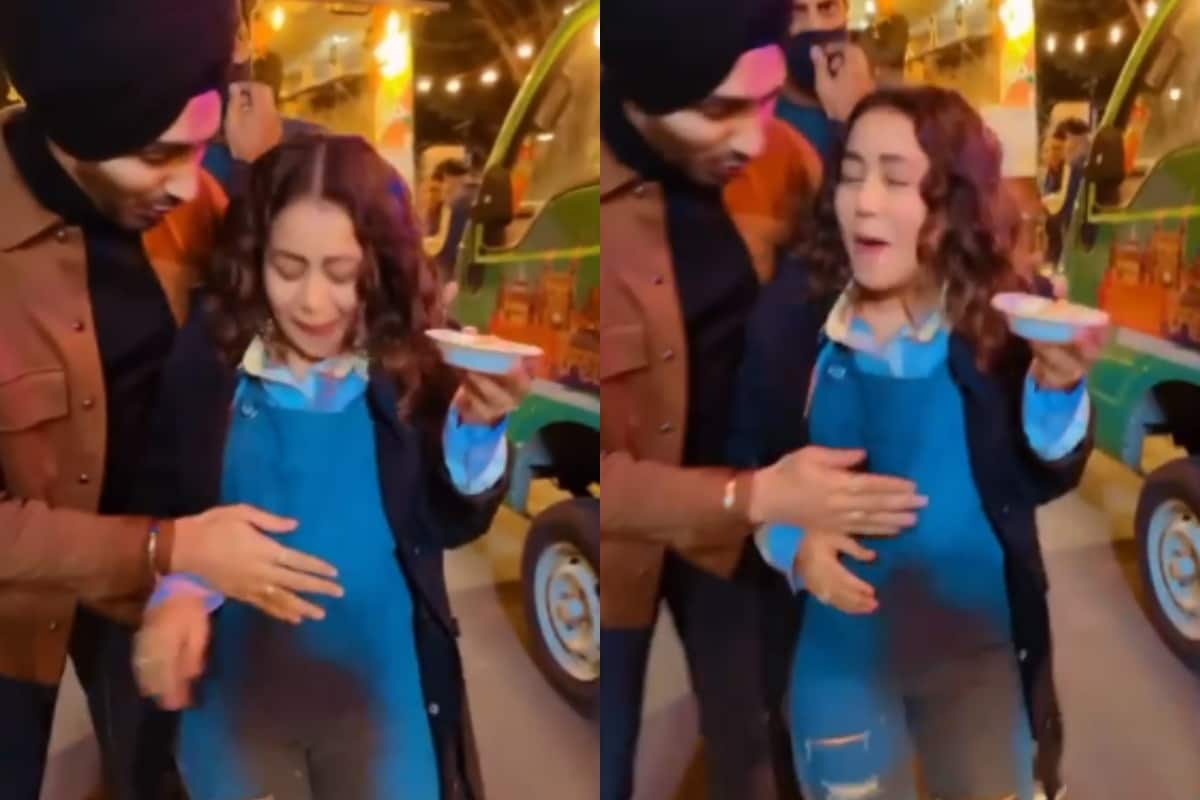 Neha Kakkar Sports Fake Pregnancy Belly, Jokes 'Baby is Kicking' in This Funny  Video