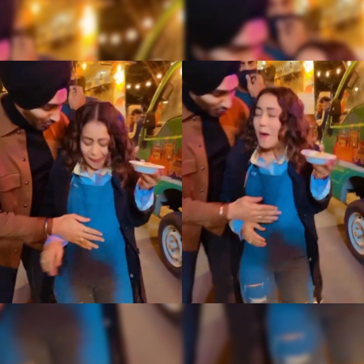 Neha Kakkar Sports Fake Pregnancy Belly, Jokes 'Baby is Kicking' in This  Funny Video