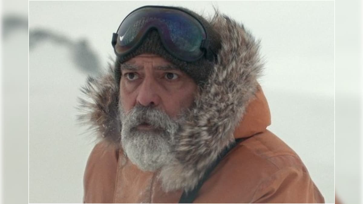 The Midnight Sky Movie Review George Clooney Looks Like A Glum Santa Claus Does Not Bring