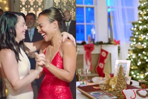 A still from 'A NEW YORK CHRISTMAS WEDDING'