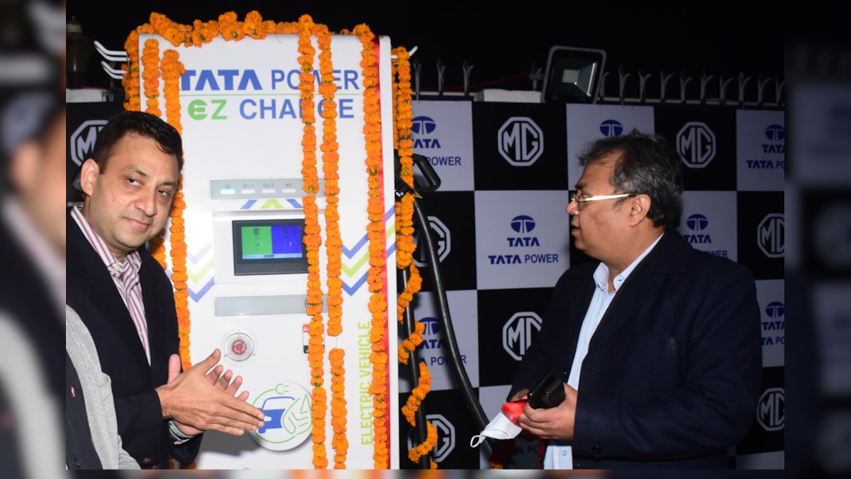 MG Motor and Tata Power Inaugurate First 60kW Superfast EV Charging Station in Lucknow