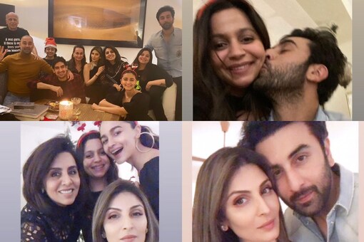 Ranbir Kapoor, Riddhima, Neetu Join Alia Bhatt and Her Family for Christmas Dinner