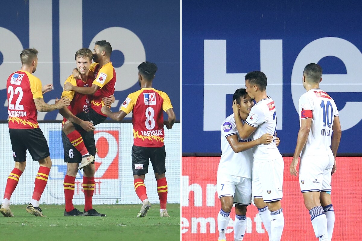 ISL 2020-21: Steinmann Scores Brace as SC East Bengal Draw 2-2 with Chennaiyin FC, In Pics