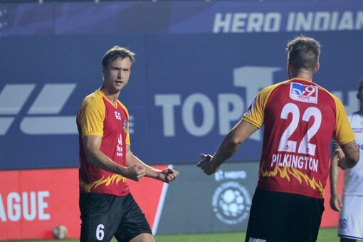 Matti Steinmann's brace helped SC East Bengal draw with Chennaiyin FC. (Photo Credit: ISL Twitter)