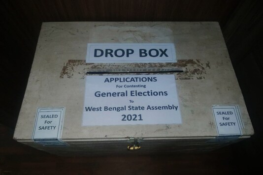 The boxes are currently sealed and will be opened when the party starts planning ticket allocations. 