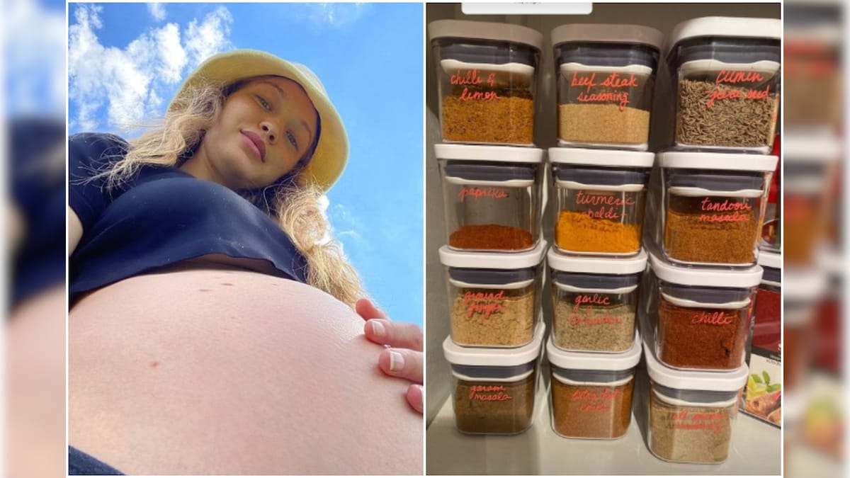 Gigi Hadid was Totally Digging Traditional Indian Spices During Her Pregnancy and This Pic is Proof