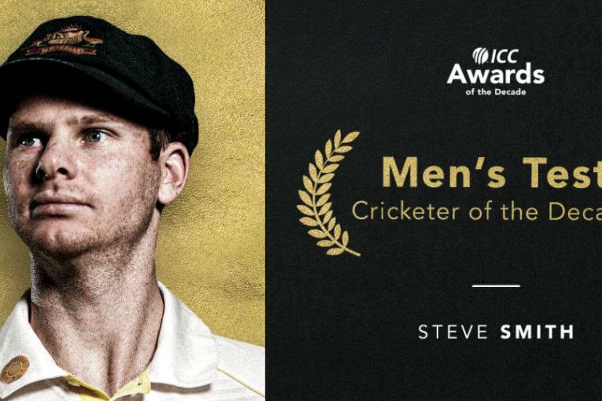 ICC Awards: Australia's Steve Smith Named Test Cricketer of the Decade
