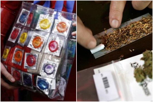 Several cities saw an increase orders for condoms and rolling paper | Image credit: Reuters (Representational)