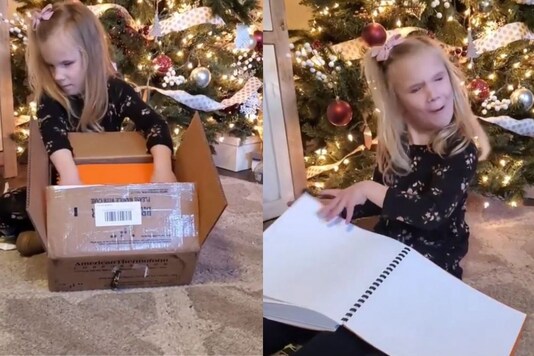 WATCH: Visually Impaired Young Girl's Priceless Reaction on Receiving Braille Harry Potter Books