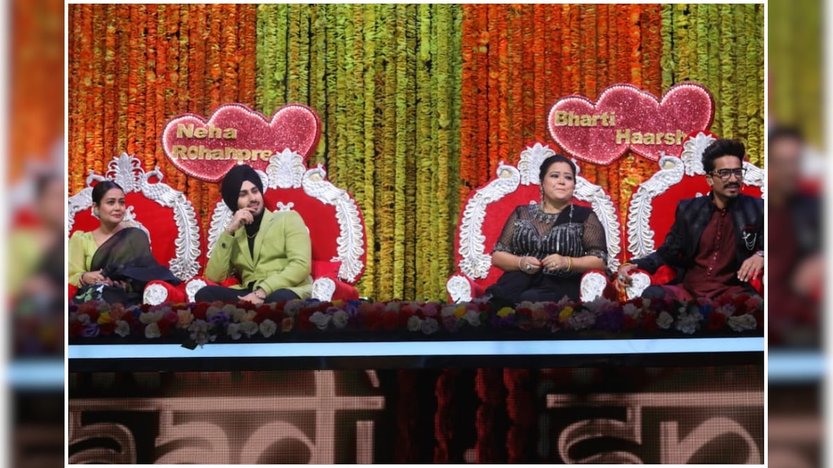 Neha KakkarRohanpreet Singh, Bharti SinghHaarsh Limbachiyaa at Indian