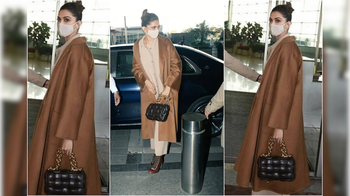 Deepika Padukone Completes Her Latest Airport Look With A Trendy Leather  Tote Bag That Costs 2 Lakh Rupees