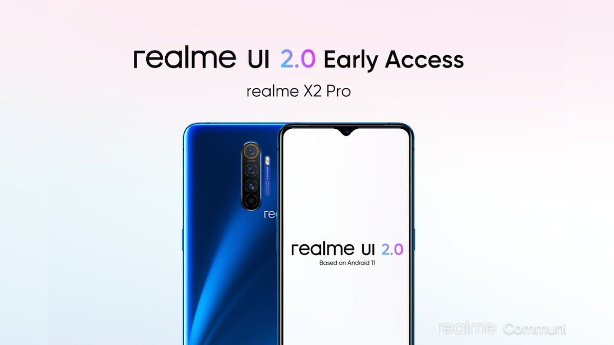 Realme C12, Realme C15, Realme 6, Realme X2 & Realme X3 Get Early Access to Realme UI 2.0