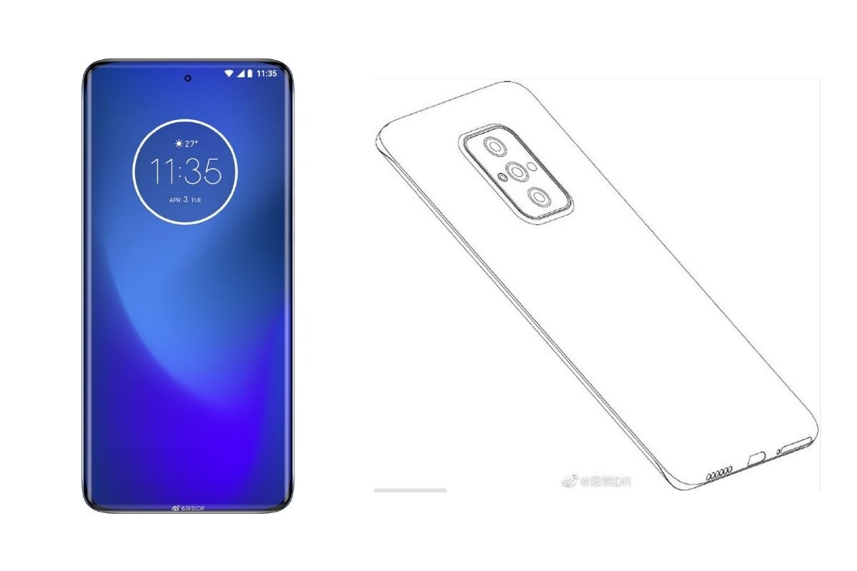 Motorola Smartphone With Four-Way Curved Screen, Quad Cameras Hinted In Leaked Renders