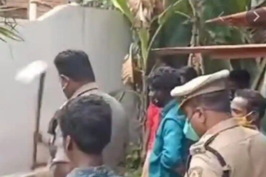 Screenshot of the viral video. 