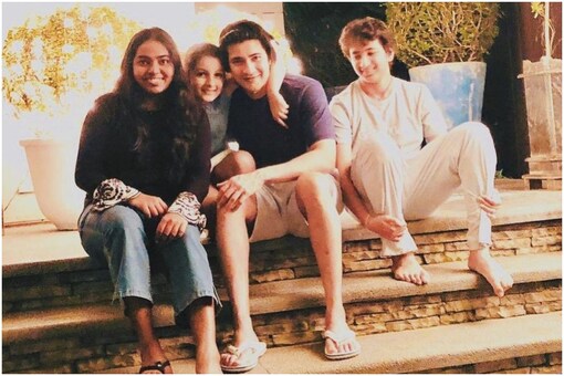 Mahesh Babu and Family Ring in Early New Year Celebrations at Home
