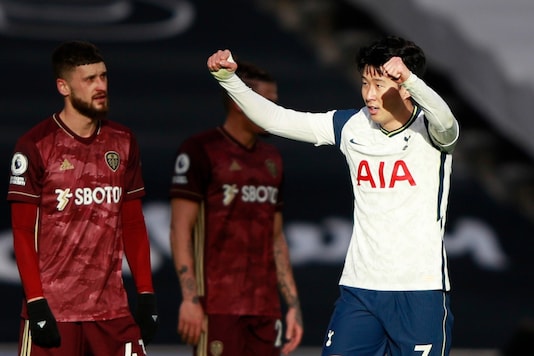 Son Heung-min scored and assisted in Tottenham's win over Leeds. (Photo Credit: Reuters) Son Heung-min scored and assisted in Tottenham's win over Leeds. (Photo Credit: Reuters)