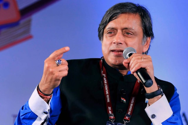 File photo of senior Congress leader Shashi Tharoor. (PTI)