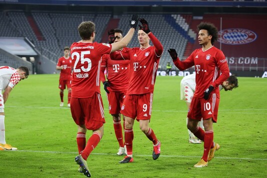 Bayern Munich beat Mainz 5-2  (Photo Credit: Bayern Munich Twitter)