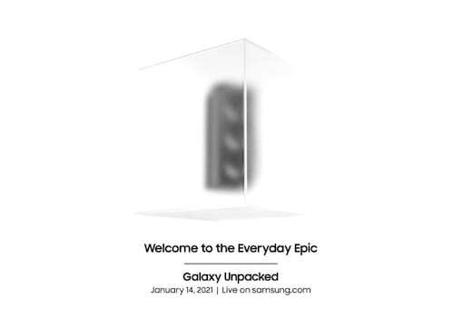 Samsung Galaxy Unpacked announcement.