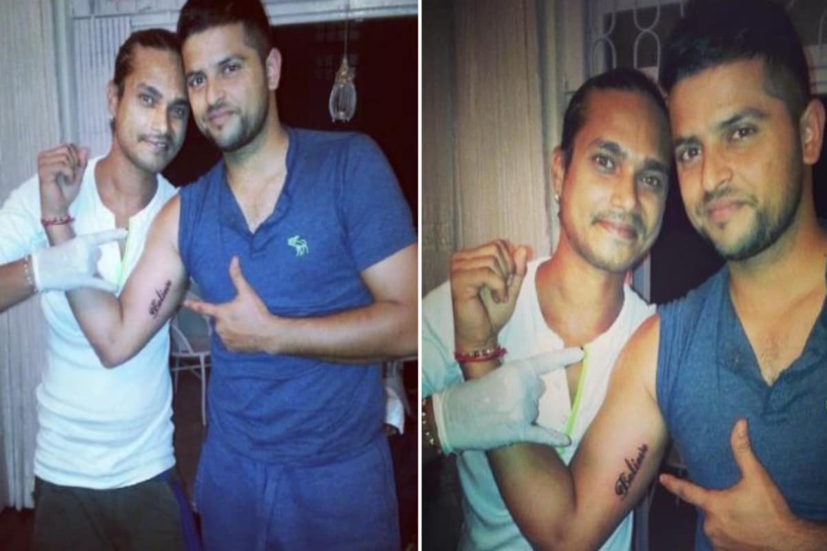 Suresh Raina got a tattoo wrote a touching thing - video Dailymotion