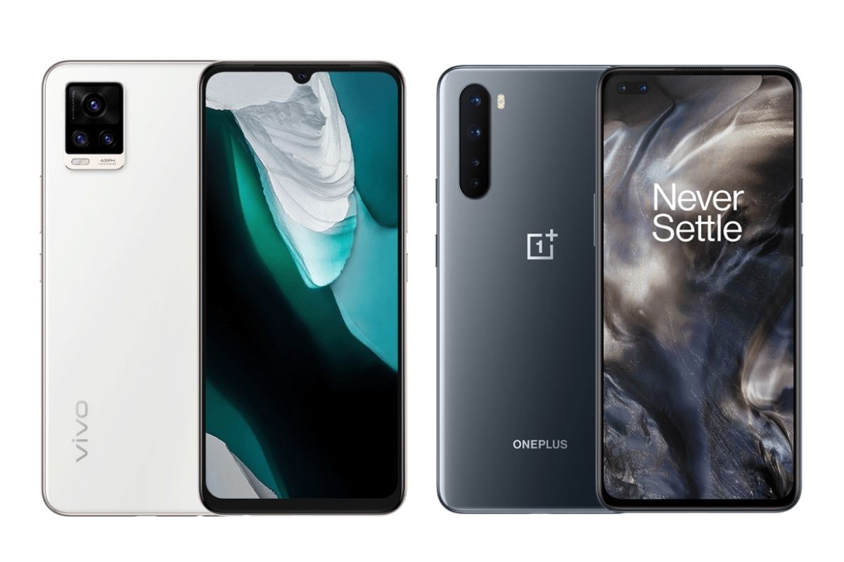 Vivo V20 vs OnePlus Nord