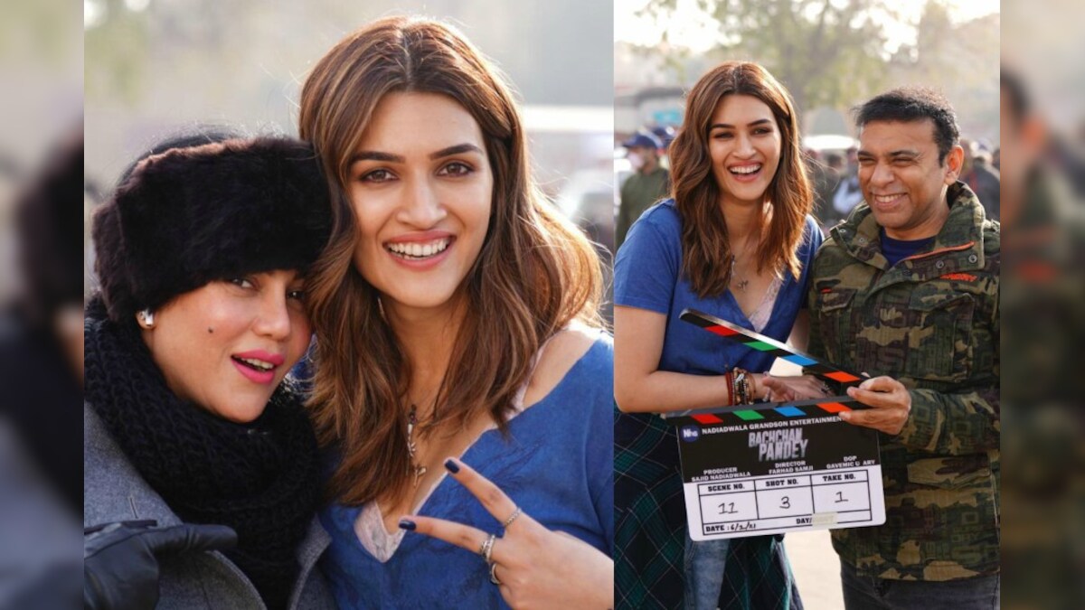 Kriti Sanon Starts Shooting for Bachchan Pandey, Picture From Set Goes Viral