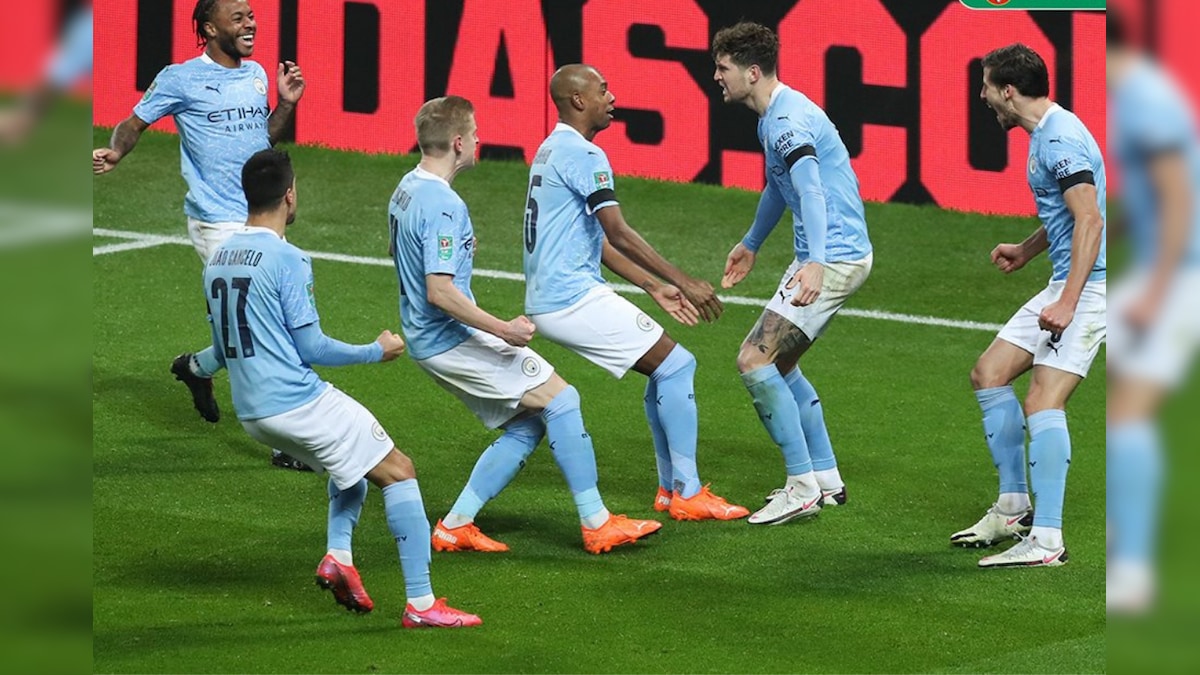 Manchester City Beat Manchester United 2-0 to Book Spot in League Cup Final