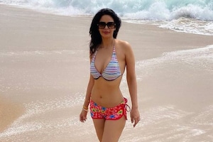 In pics: Mallika Sherawat Welcomes 2021 with a Glamorous Holiday in Kerala