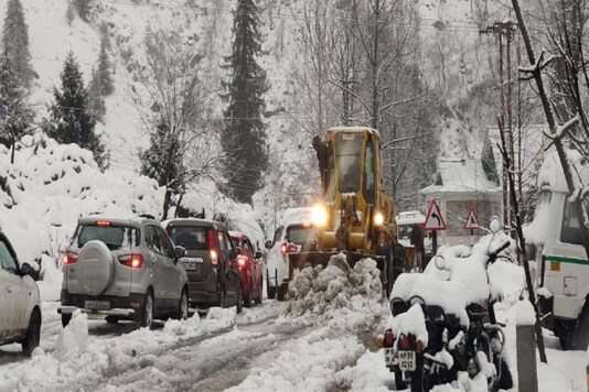 File photo of heavy snowfall in Himachal Pradesh.