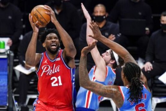 Brooklyn Nets and  Philadelphia 76ers (Photo Credit: AP)