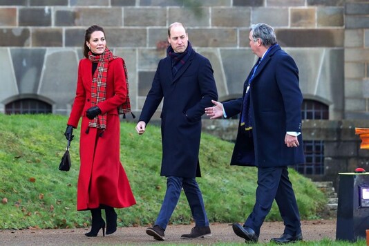File photo of Britain's Prince William with Catherine, Duchess of Cambridge