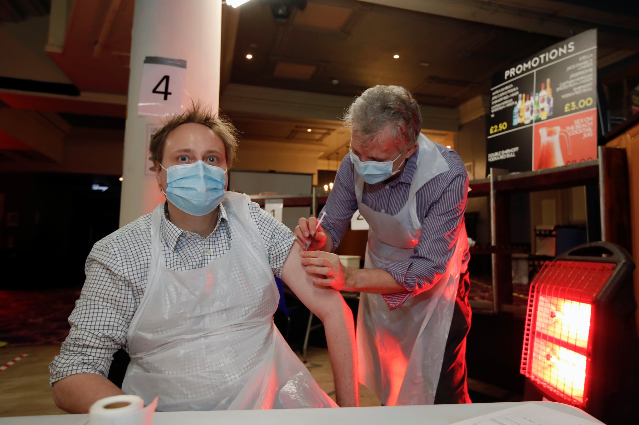 Pictures From UK's Mass Coronavirus Vaccination Programme - News18