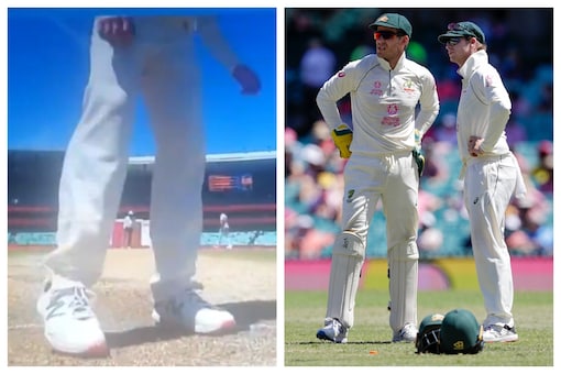 WATCH | Steve Smith Caught Scruffing Out Batsman's Mark - Damaging the Pitch or Gamesmanship?