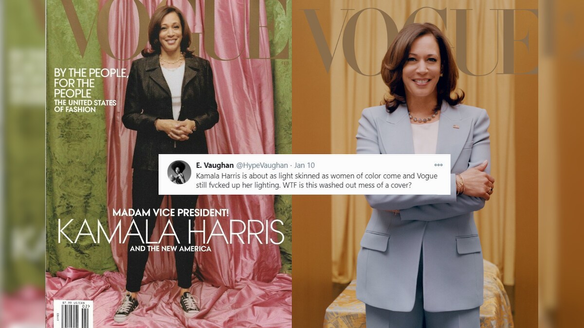 Vogue Cover of Kamala Harris Was Meant to Break Stereotypes. It Made Her Skin 'Lighter'