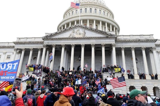 File image of US Capitol attack.