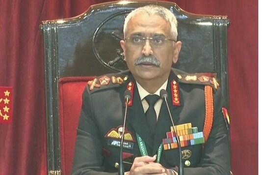 File photo of Army chief MM Naravane. (Image: ANI)