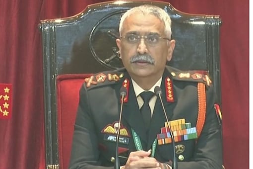 File photo of Army chief MM Naravane. 