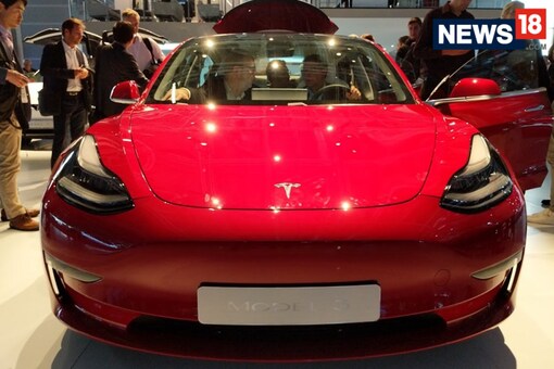 Tesla Model 3. (Image: News18.com)