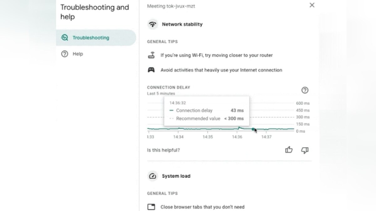 Google Meet's New Troubleshooting Tool Lets You Analyse Network Errors and Improve Video Call Quality