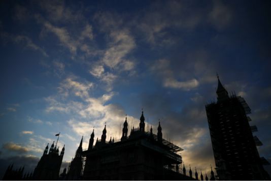 A general view of The Houses of Parliament silhouetted, in London. (Reuters/File image)