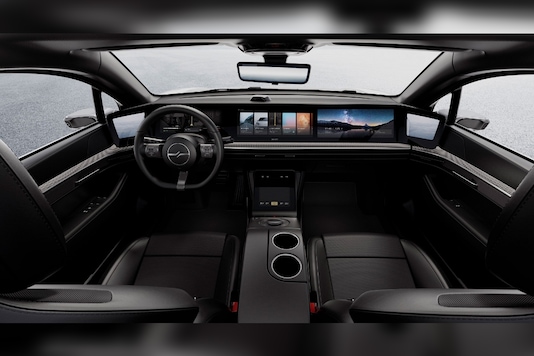 Sony Vision S prototype sedan. (Image source: IANS) Sony Vision S prototype sedan. (Image source: IANS)