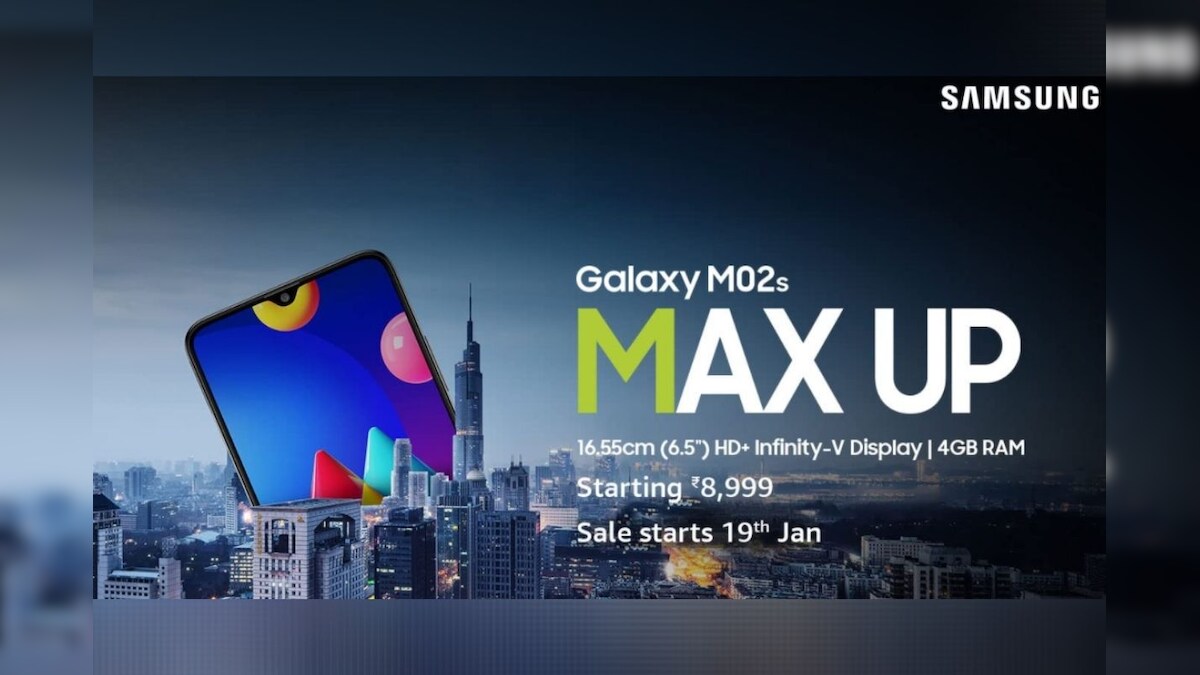 Samsung Galaxy M02s Sale in India to Start on January 19: Price, Availability and More