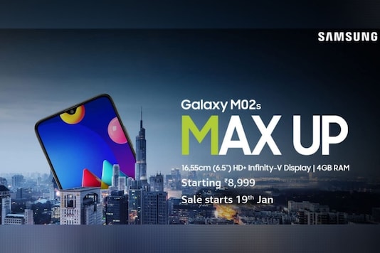 Samsung Galaxy M02s sale in India Samsung Galaxy M02s sale in India