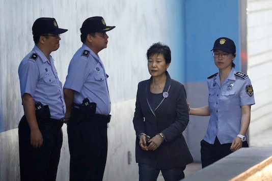 Former South Korean President Park Geun-hye arrives at a court in Seoul, South Korea. (Reuters) Former South Korean President Park Geun-hye arrives at a court in Seoul, South Korea. (Reuters)
