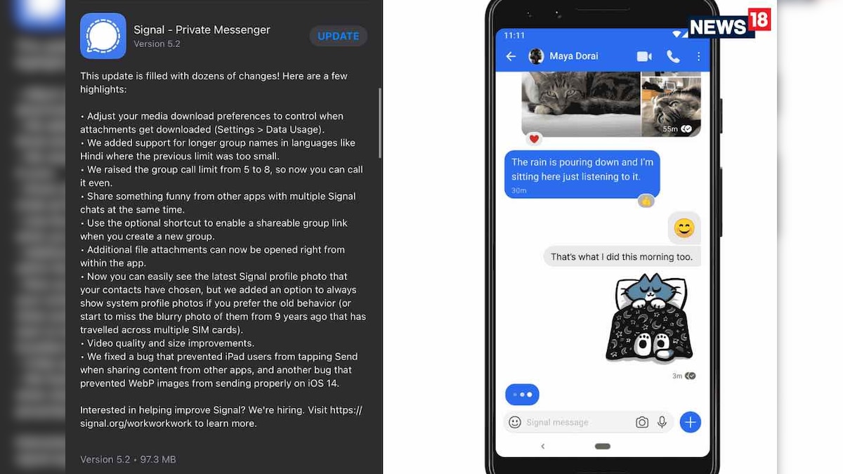 Signal Gets A Big Update For The Apple iPhone: Everything You Need To Know Before You Download