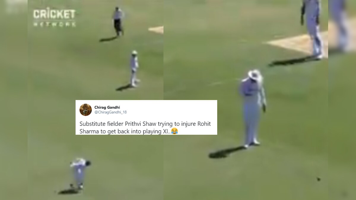 Prithvi Shaw Becomes Butt of Jokes after His Bizarre Throw at Stumps Stuns Rohit Sharma