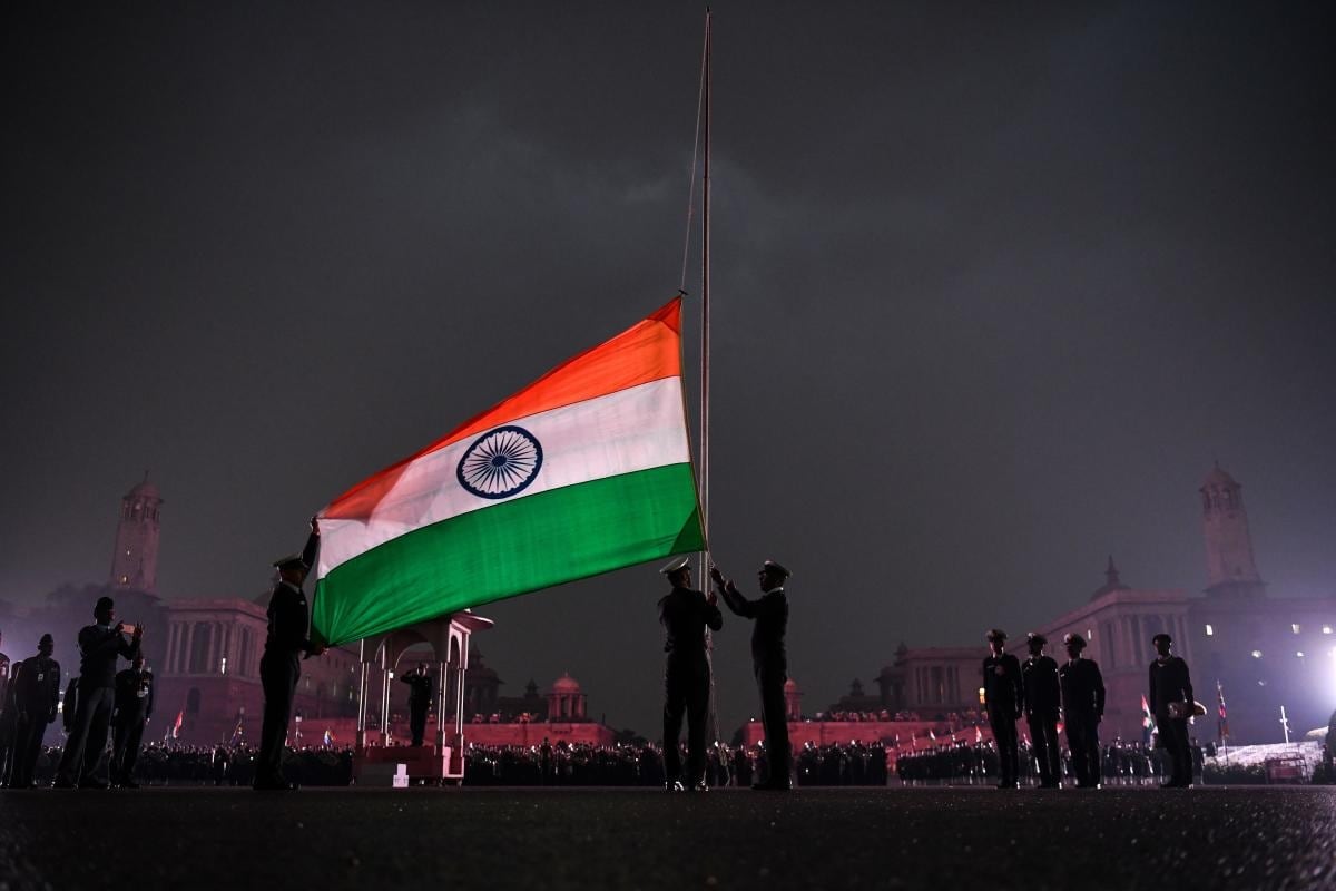 Indian Flag Day 2021 / India Republic Day 2021 Parade Flag Hoisting